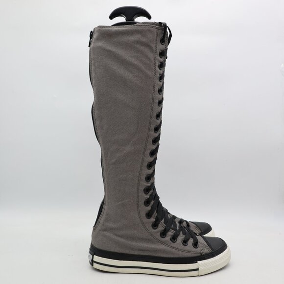 Converse Chuck Taylor All Star XX Hi Women's 6 Knee High Gray Sneakers - Picture 1 of 9